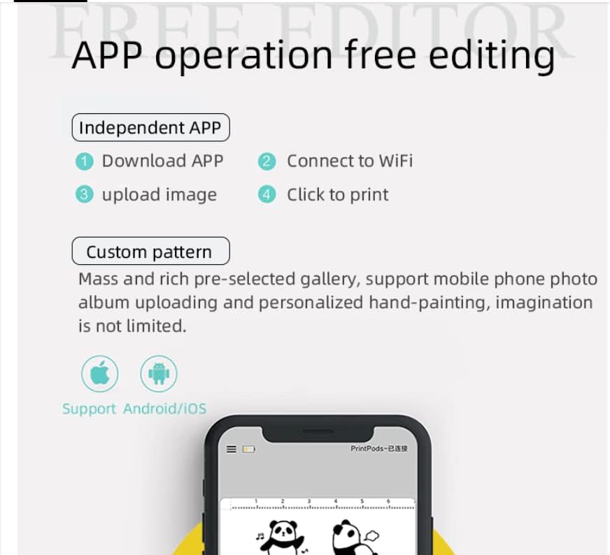 🖨️ Portable DIY Tattoo Printer | Painless & Harmless Ink Fun