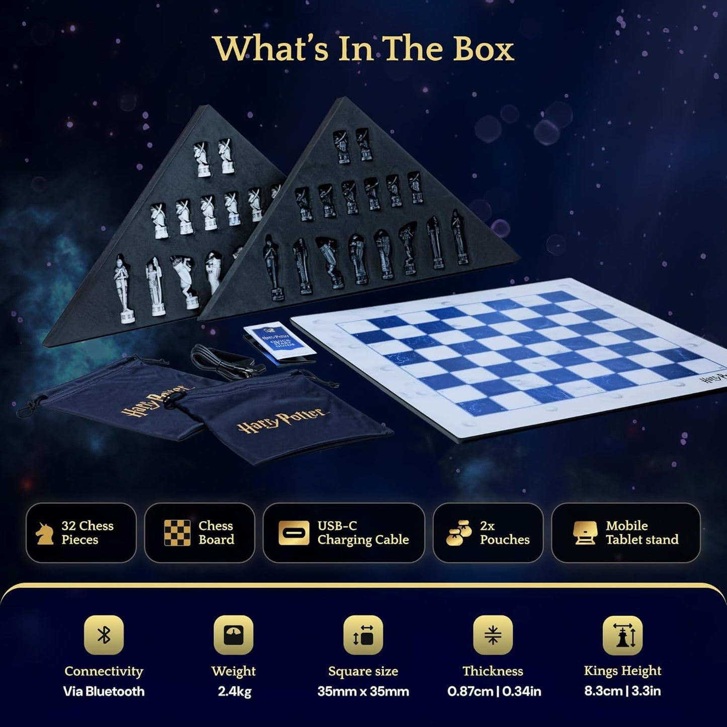 🎮♟️ Glowing Chess & Go Mini Set – Smart Board Games for All Skill Levels & Online Apps