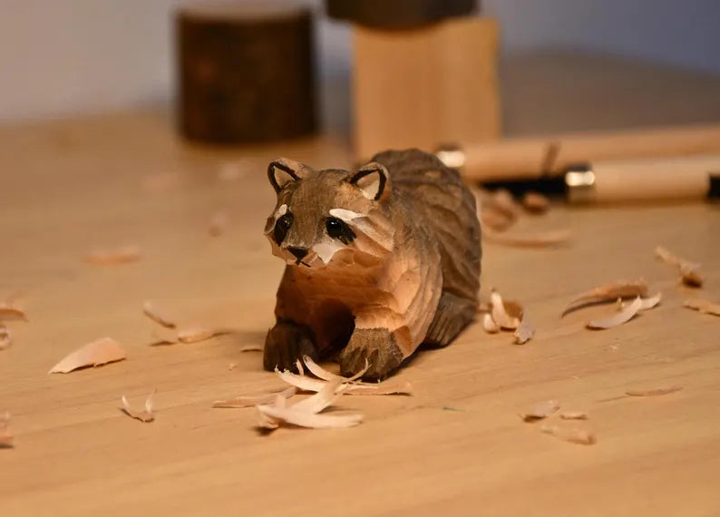 Forest Friend Hand-Carved Sculpture